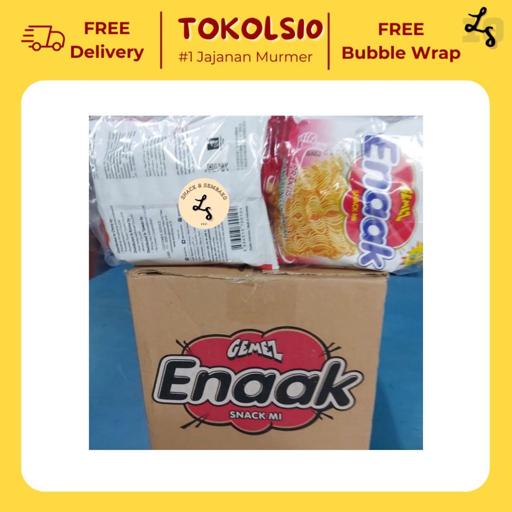 

[1 DUS] Mie Gemez Enaak Renceng Isi 4 Pack @20 pcs