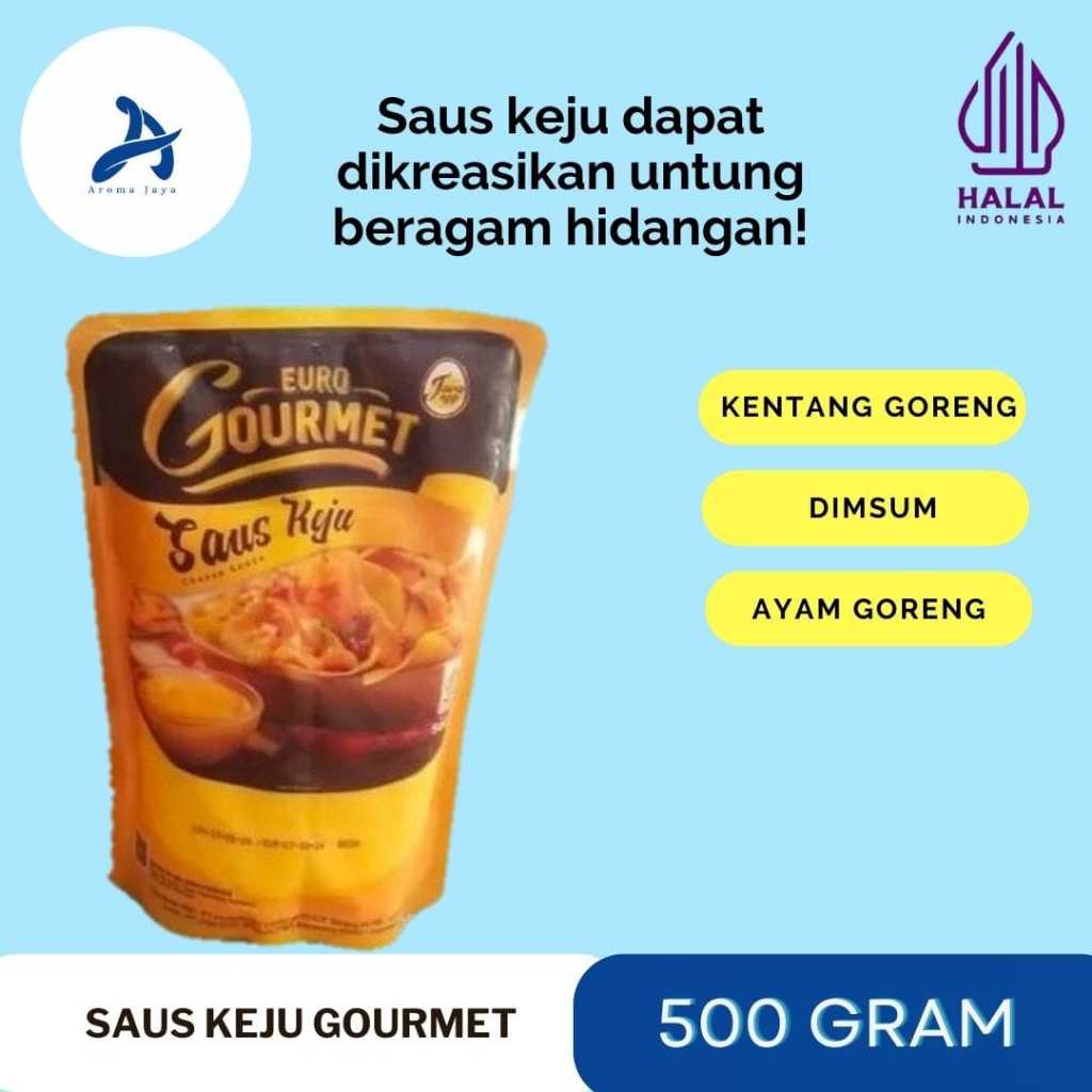 

EURO GOURMET SAUS KEJU 500 GR CHEESE SAUCE GORMET