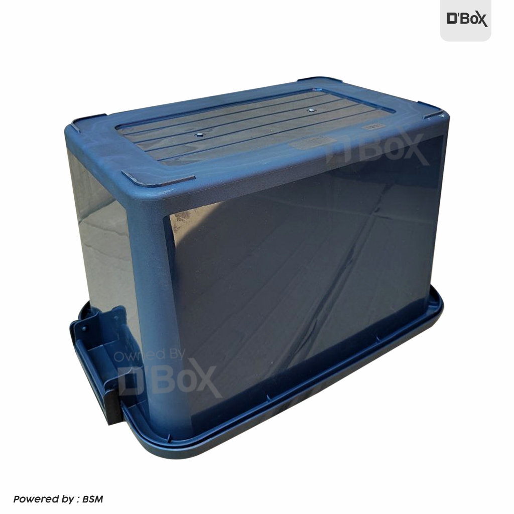 RB2 Container Box Plastik kb 38 L Warna Hitam CB 25 Liter Penyimpanan Kuat kotak Serbaguna