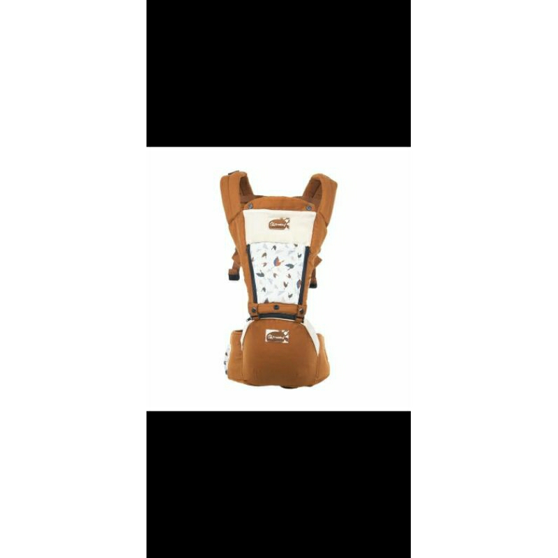 Snobby Gendongan Hipseat 6 posisi + saku sirkulasi Swan - TPG5941