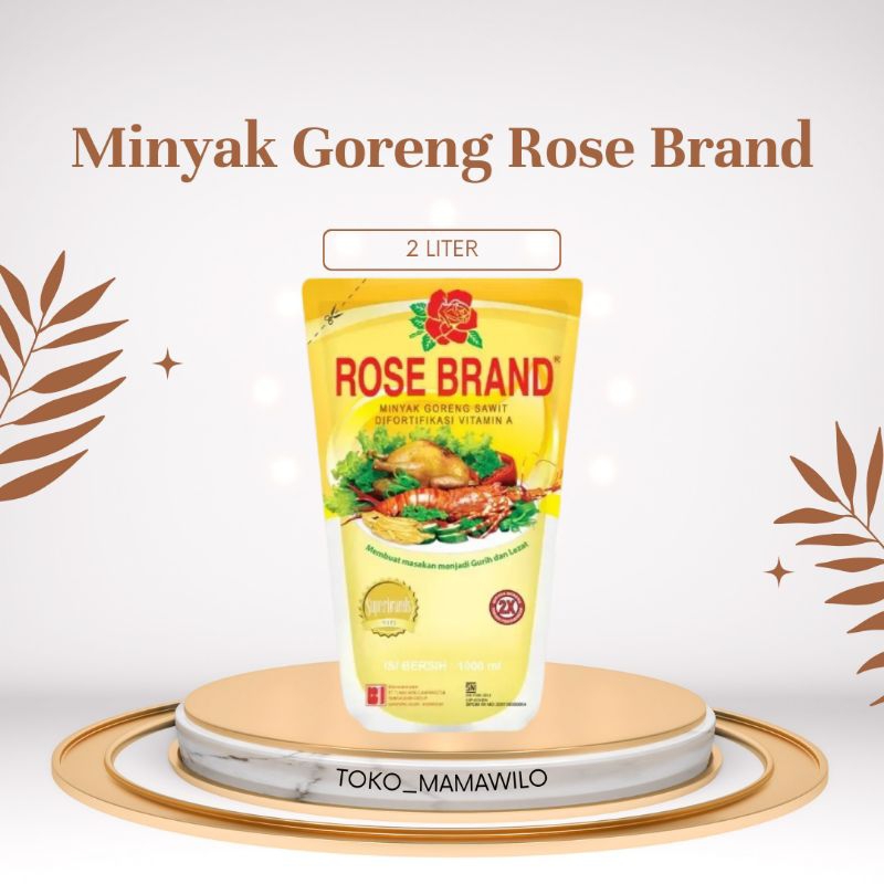 

Minyak Goreng Rose Brand Kemasan Refil Pouch 2 Liter Murah Termurah