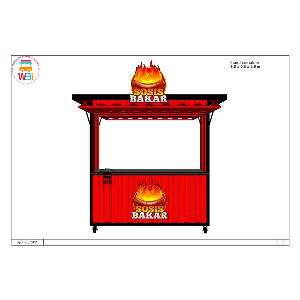 Gerobak Container