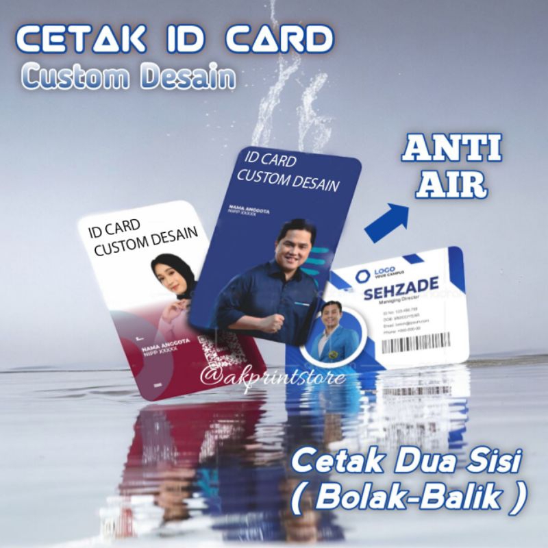 

CETAK ID CARD MURAH CUSTOM 2 SISI, KARTU PELAJAR, KARTU ANGGOTA, KARTU MEMBER , KARTU KOMUNITAS