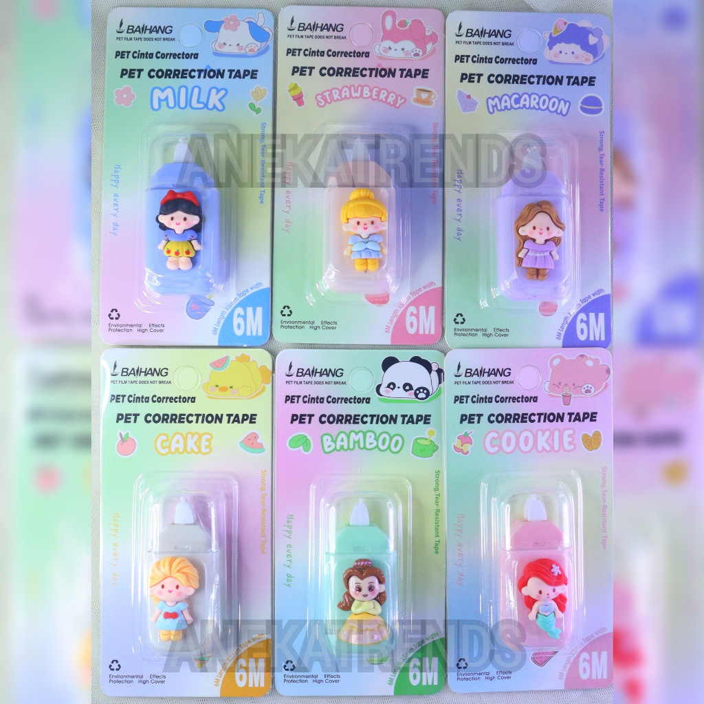

Correction Tape Tipe X Pita Kartun Lucu