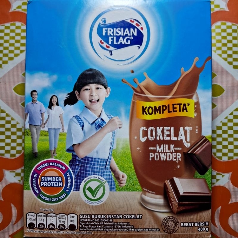 

[EXP Juli 2026] Frisian Flag KOMPLETA Coklat 400 gram