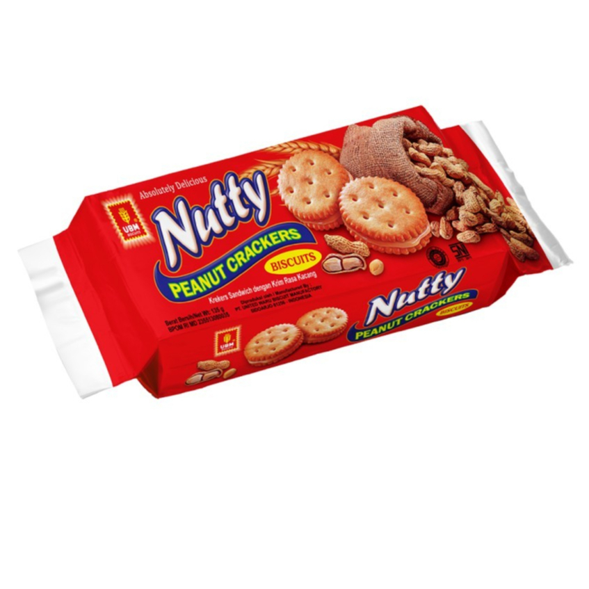 

UBM Biscuits Nutty Peanut Crackers 135g