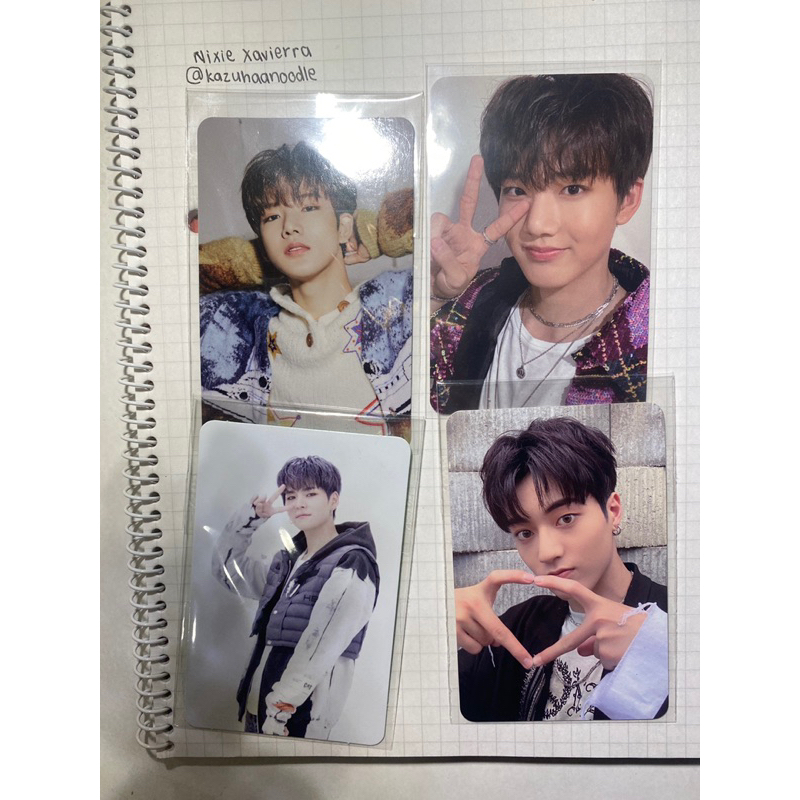 WTS TREASURE PC OFFICIAL junkyu ktown4u ch1 pob, haruto ktown4u ch2 pob, yoshi ch3 first edition, ju
