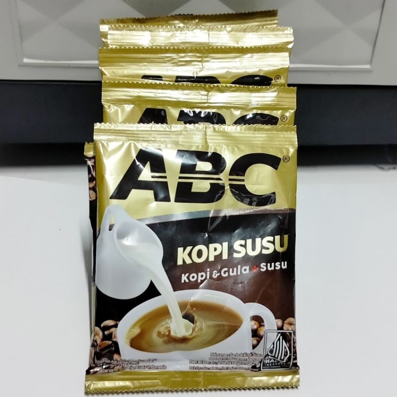 

KOPI ABC KOPI SUSU 1 renceng ( 10 sachet )