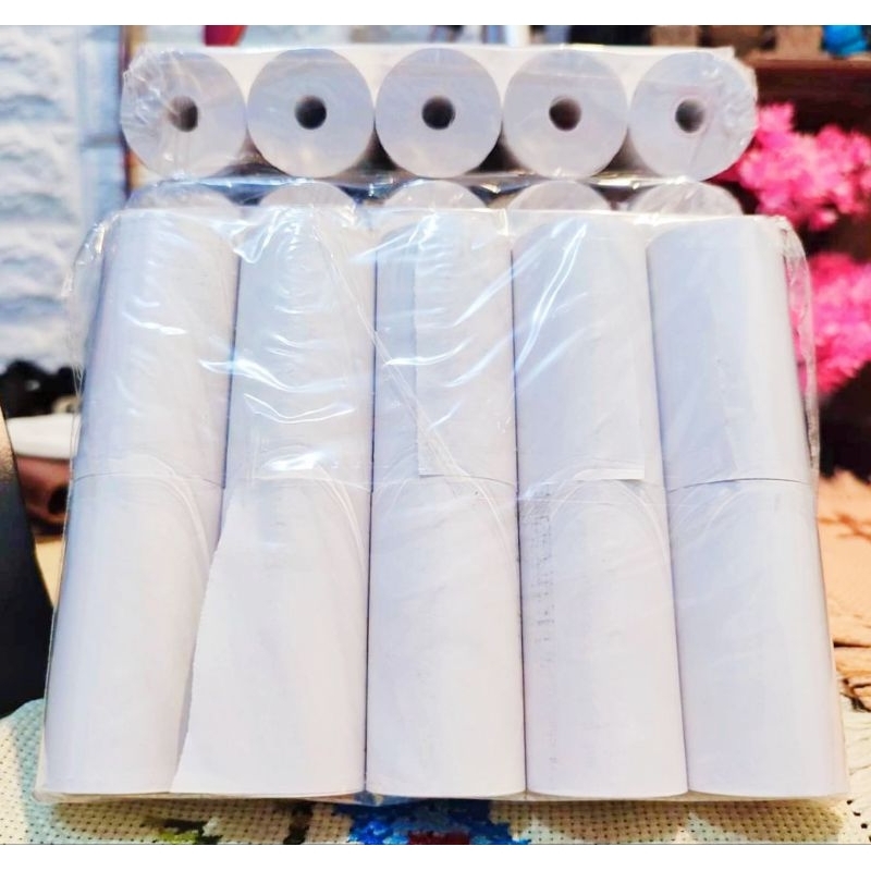 

kertas struk polos 10 rol/pak