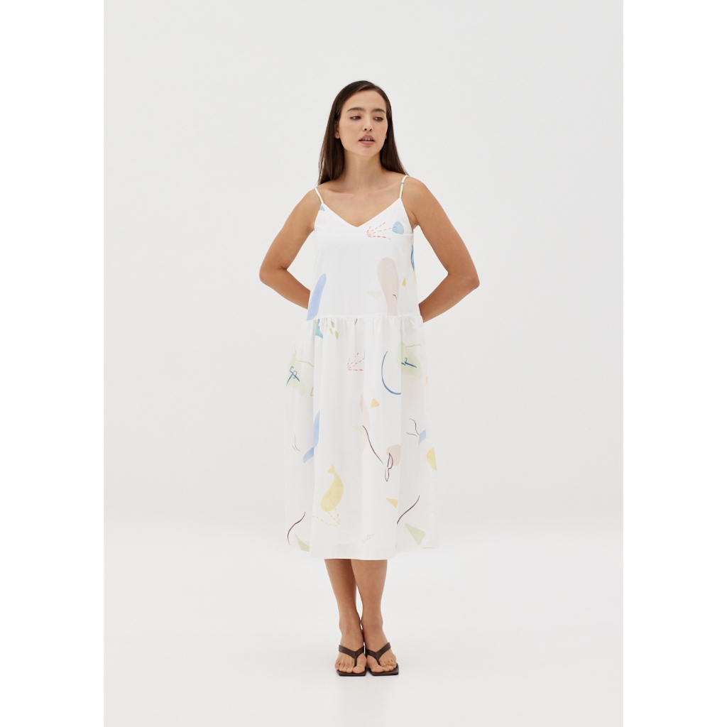 Haisley tiered dress