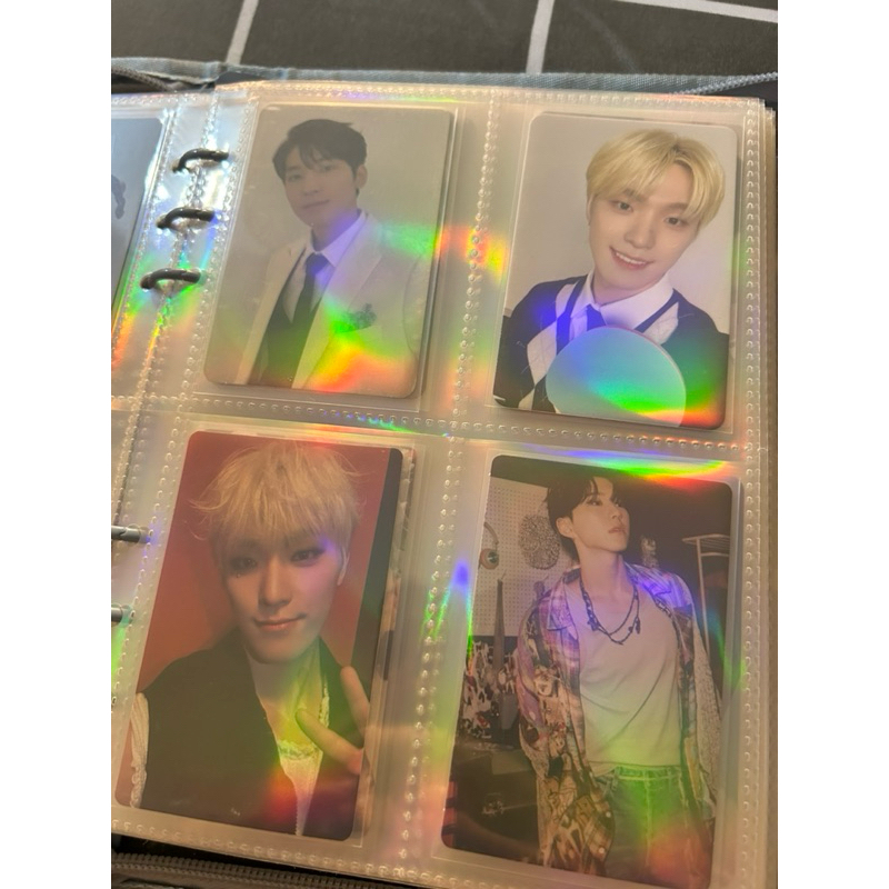 dino photocards seventeen pc gomagz soundwave lucky draw hotel memkit
