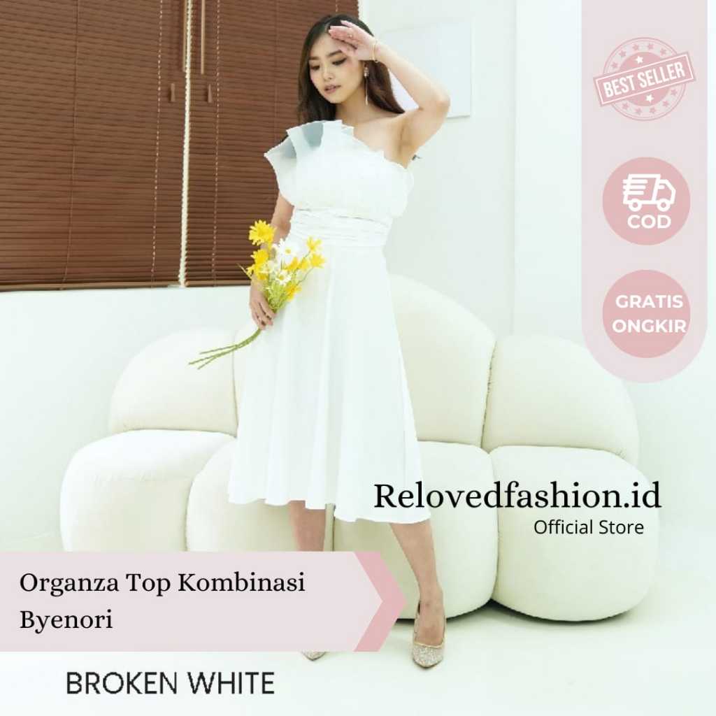 Organza Top Kombinasi Byenori