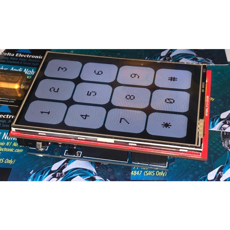 HMI Arduino Human Machine Interface TFT LCD Arduino Uno