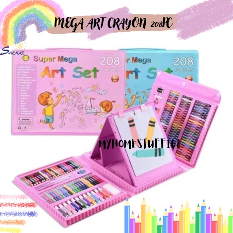 

Super Mutu SHENAR 28PCS CRAYON ANAK SET ALAT MENGGAMBAR MELUKIS CAT AIR PENSIL ART FULL SET