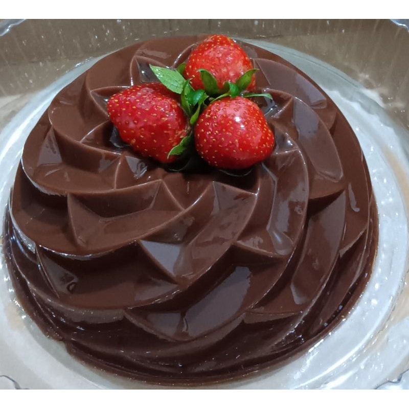 puding susu saphire bisa untuk hempers / puding ulangtahun / artpuding