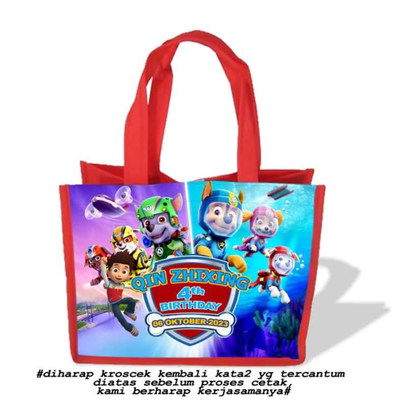 

Goodie bag bisa custom ulang tahun anak souvernir aqiqah hajatan