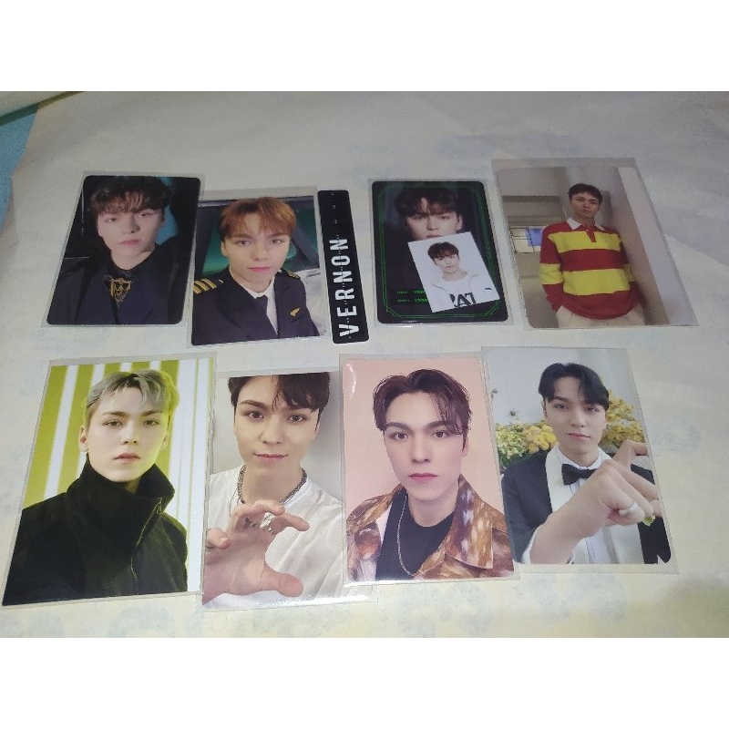 Photocard Pc Vernon Pilot Membership kit carver rpc fml fts japan tc follow tour