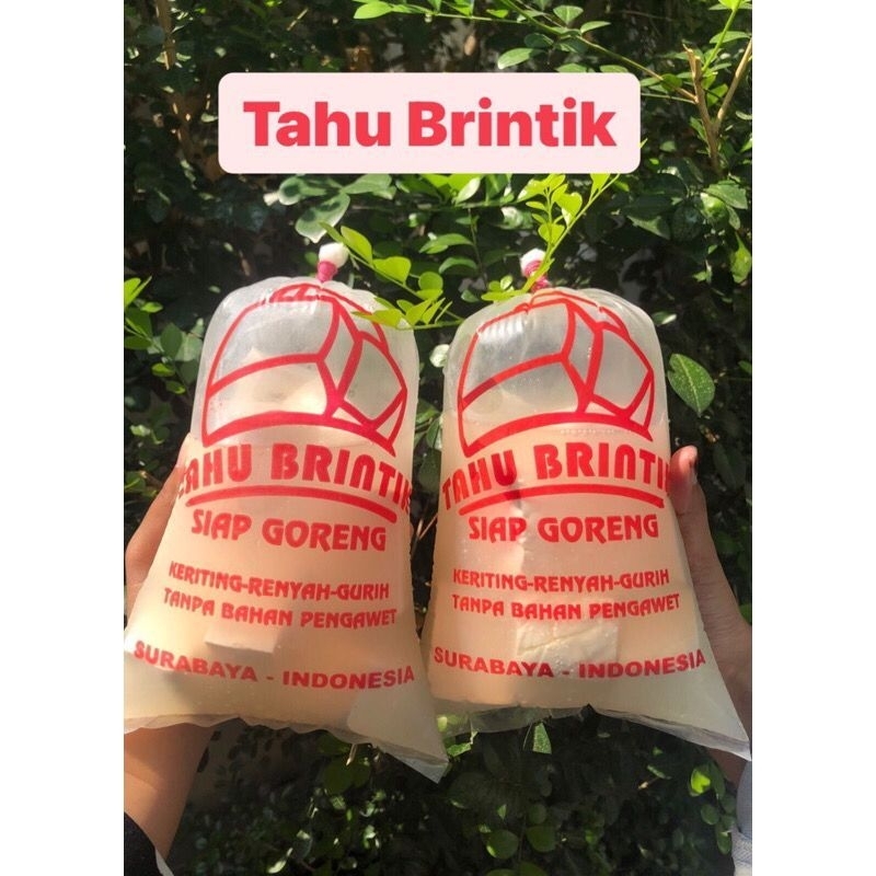 

tahu brintik per bungkus isi 10