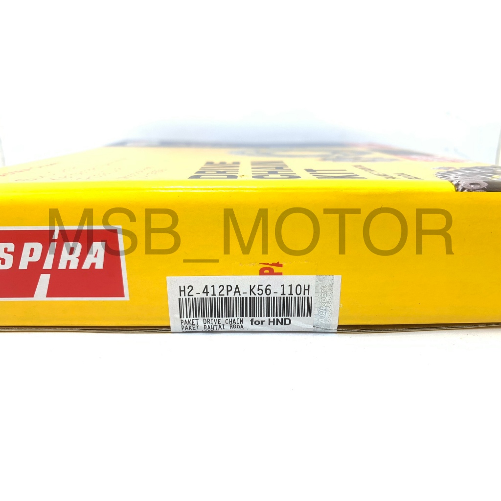 Paket Gear Set ASPIRA K56 HONDA SONIC 150 R