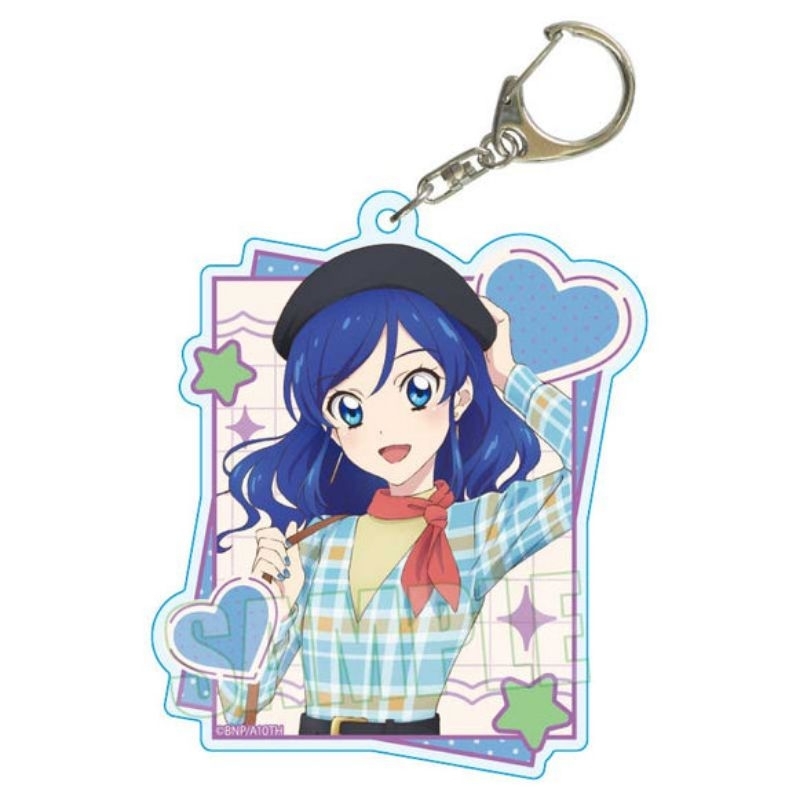 Aikatsu 10th Acrylic Keychain Aoi Kiriya Gantungan Kunci Akrilik Merch Merchandise Ori Original Jepa