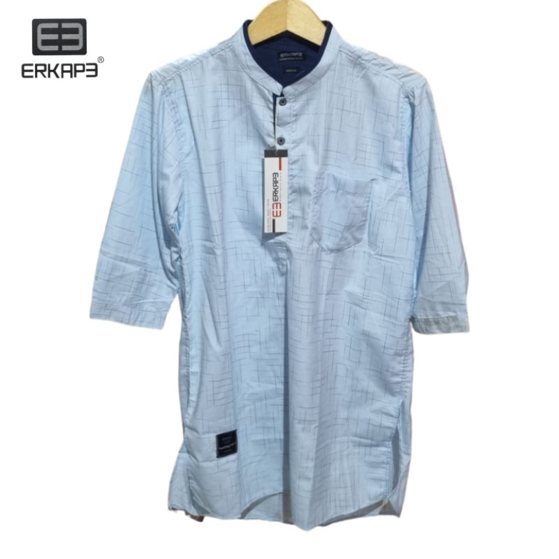 KEMKO ERKAPE TERBARU 2024 / KEMEJA KOKO ERKAPE / BAJU KOKO TERBARU MOTIF PRINTING