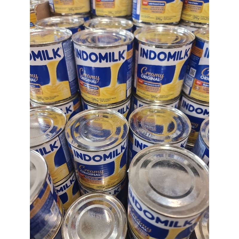 

Indomilk susu kental manis rasa vanilla netto 370 gr