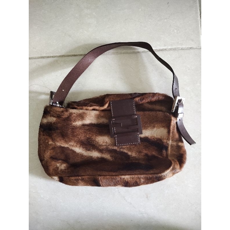 Fendi Baguette Pony Hair Authentic
