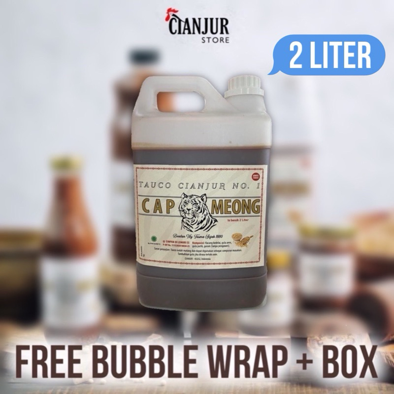 

[COD] Tauco Cap Meong Jerigen (2 Liter) 100% ASLI CIANJUR