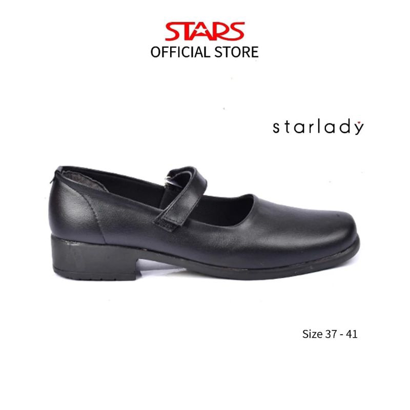 Sepatu Pantofel Wanita Olin Hitam STARLADY