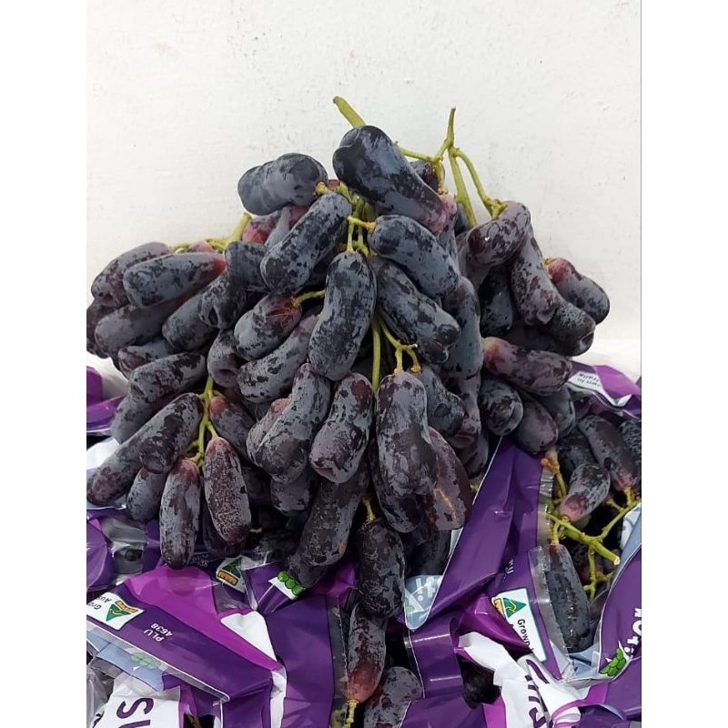 

Buah Anggur Sweet Sapphire / Anggur Jari Manis Seedless Premium