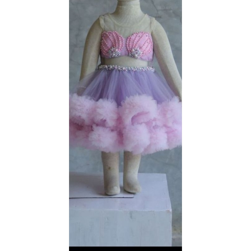 GAUN MERMAID  (COCOK BUAT ULANG TAHUN/PARTY/HADIAH)