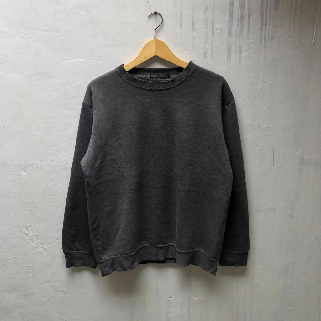 CREWNECK RODHOS VALENTINO SWEATER ABU/GREY POLOS ORIGINAL
