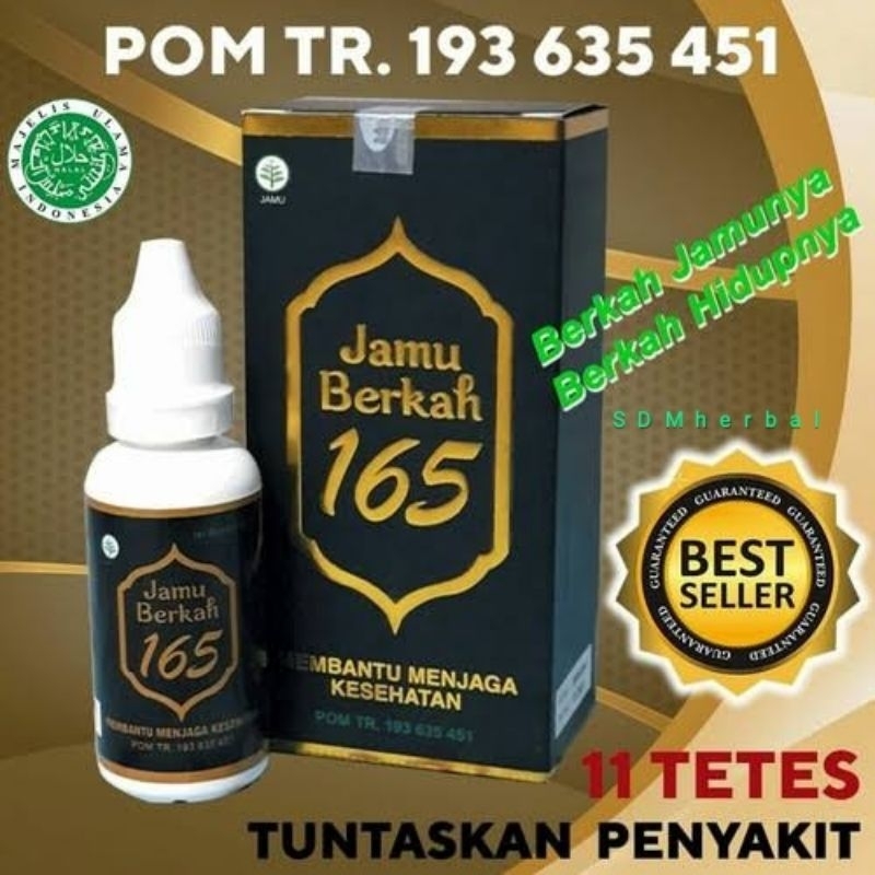 

Jamu Berkah 165 Original Obat Tetes Herbal Kesehatan Darah Tinggi Asam Urat