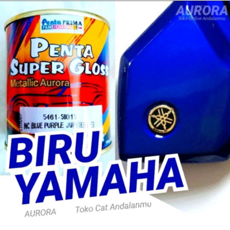 Cat Penta Super Gloss Blue Purple Jupiter 5461-58015 Biru Yamaha Metalik
