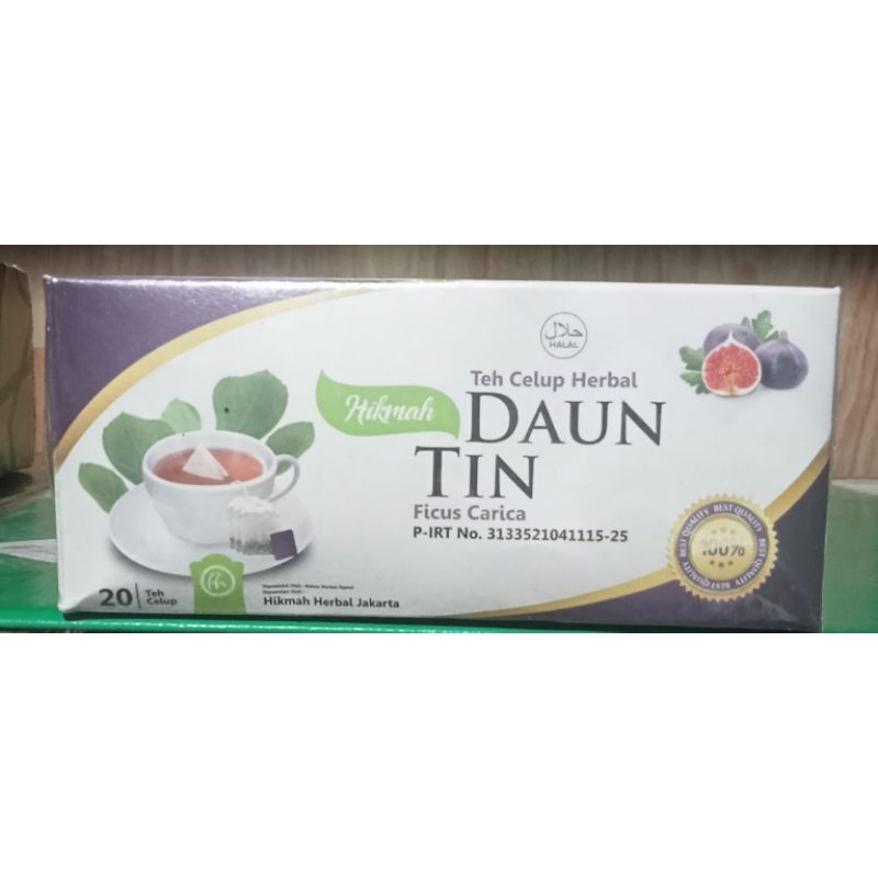 

Teh Celup Daun Tin// Teh herbal daun Tin isi 20 pcs