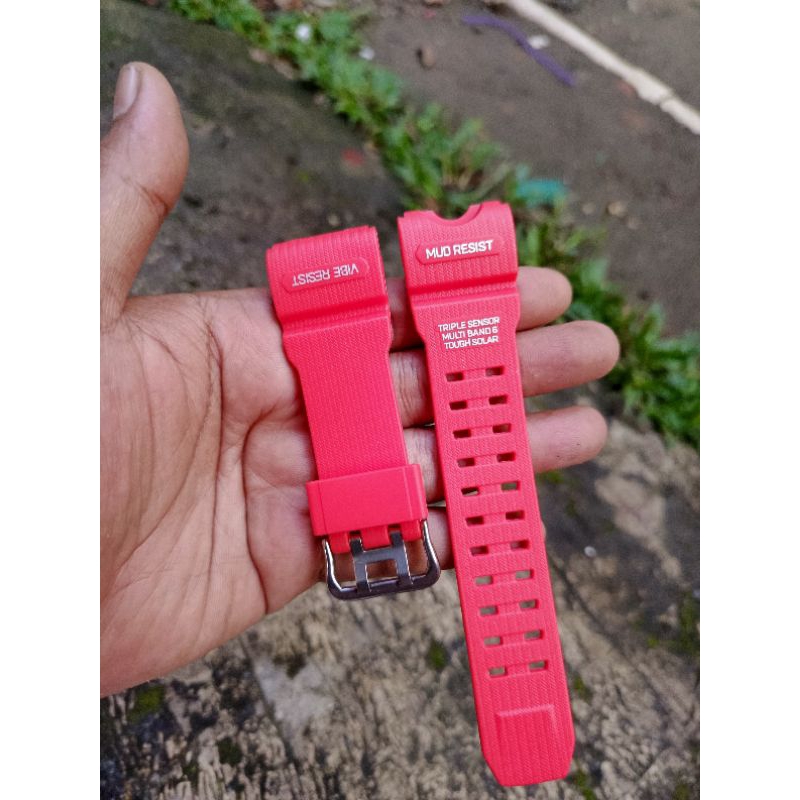 Tali Jam Casio G-Shock GWG-1000 GWG1000 GWG 1000 Merah