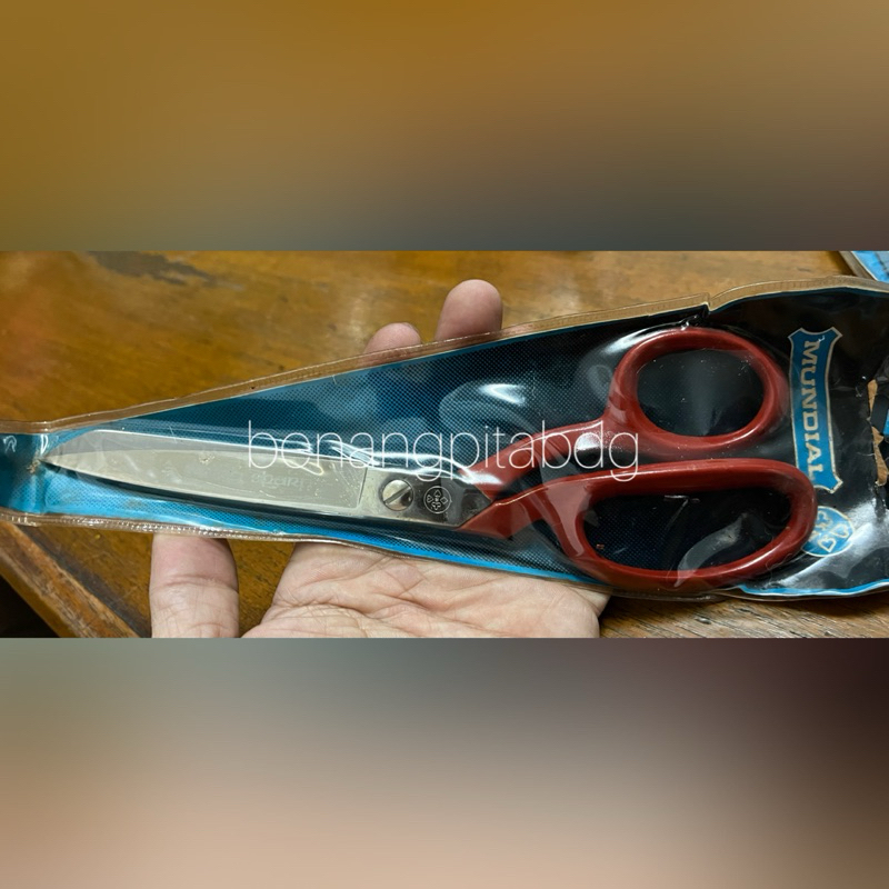 

gunting 8” MUNDIAL ( made in Brazil ) per pcs [KEMASAN LAMA]