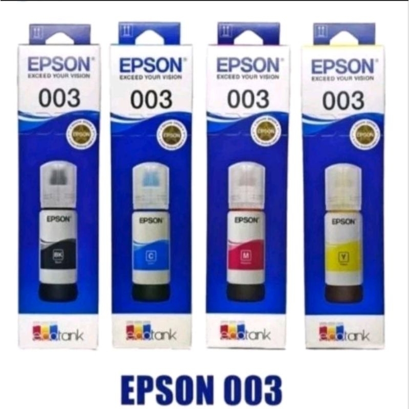 TINTA EPSON 003 ORIGINAL 1 SET L3110,L1110,L3150