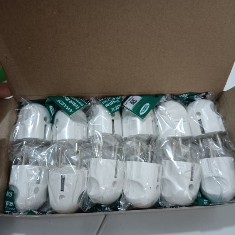 (Isi 24Pcs) Steker Arde Bulat Amasco/Steker Bulat/Steker Arde Bulat