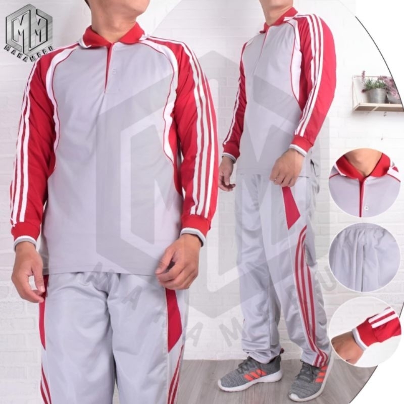 Setelan Olahraga Pria Wanita / Seragam Olahraga / Seragam 1 Set / Kaos Olahraga