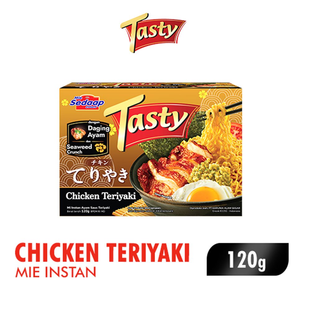 

Sedaap Mie Tasty Bakmi Ayam Chicken Teriyaki 120G