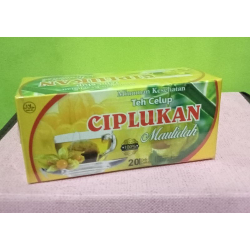 

Paket 2 Pcs Obat Herbal Teh Celup Daun Ciplukan//Teh Celup Daun/Batang Ciplukan isi 20 Pcs