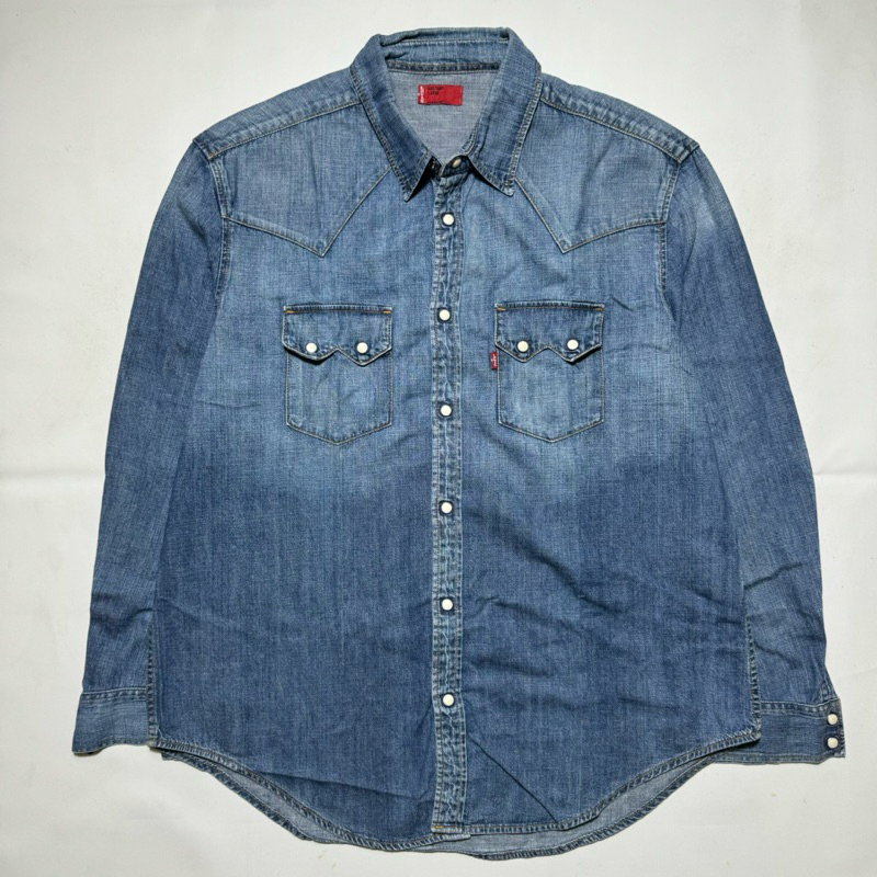 Kemeja Levis Western Barstow Like New Size XL