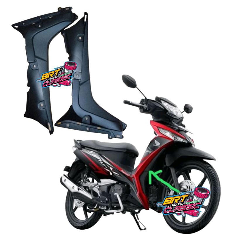 Lekcil sayap kecil bagian luar supra x 125 fi injeksi 2015-2019 kanan kiri berkualitas pabrikan