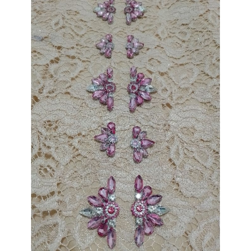 PAYET RANGKAI Diamond cangkang/ Payet model Kancing