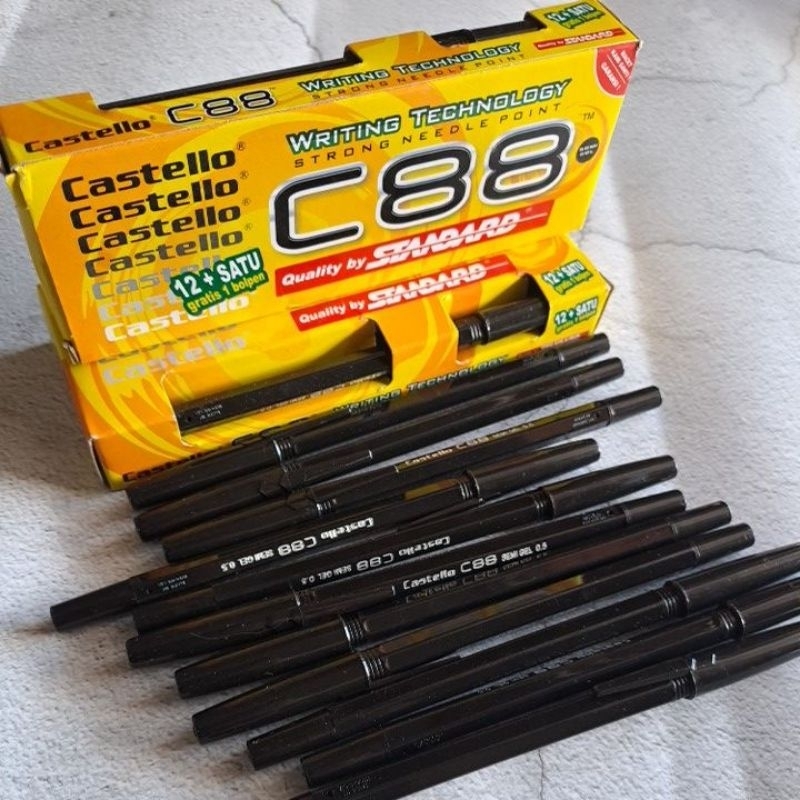 

Pulpen Standart Castello 13 pcs /Pulpen Standard C88/Pena/Ballpen