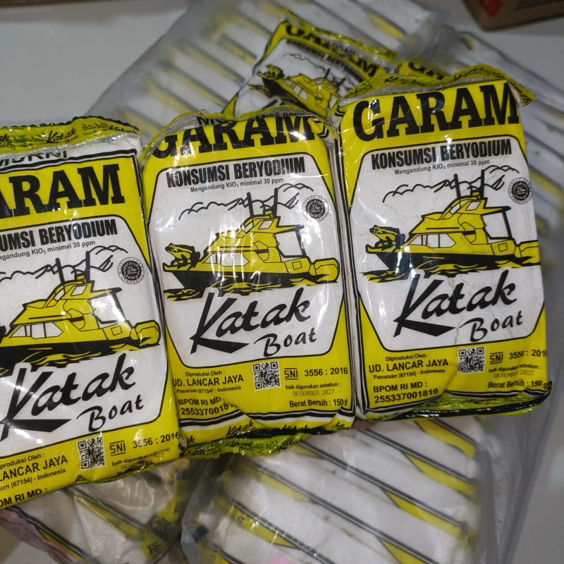

garam katak / garam yodium / garam dapur