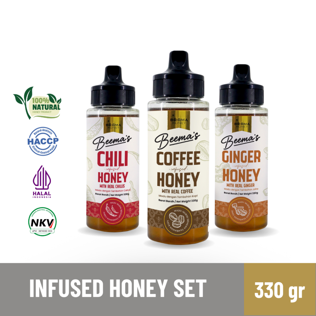 

Beema Infused Honey Full Set of 3