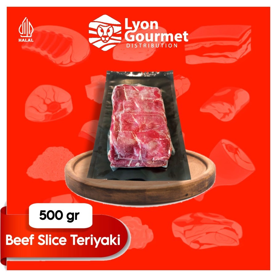 

Beef Slice Teriyaki Aussy 500gr