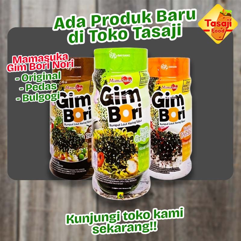 

MamaSuka Nori Gim Bori Variant Rasa 30 Gram - Rumput Laut